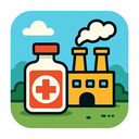 icon_medicine_factory_cartoon icon preview