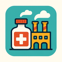 icon_medicine_factory_flat_design icon preview