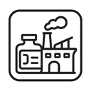 icon_medicine_factory_outline icon preview