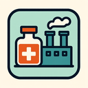 icon_medicine_factory_vector icon preview