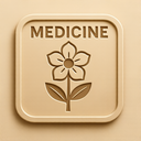 icon_medicine_flower_embossed icon preview