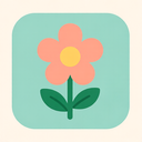 icon_medicine_flower_flat_pastel icon preview