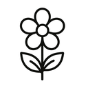 icon_medicine_flower_line_art icon preview