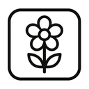 icon_medicine_flower_monochrome icon preview