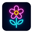 icon_medicine_flower_neon icon preview