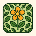 icon_medicine_flower_organic_pattern icon preview