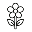 icon_medicine_flower_outline icon preview