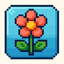 icon_medicine_flower_pixel_art icon preview