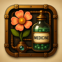 icon_medicine_flower_steampunk icon preview