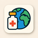 icon_medicine_globe_abstract icon preview