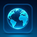 icon_medicine_globe_futuristic icon preview