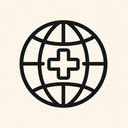 icon_medicine_globe_minimal_outline icon preview