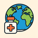 icon_medicine_globe_vector icon preview