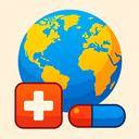 icon_medicine_globe_vibrant_colors icon preview