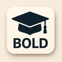 icon_medicine_graduation_cap_bold icon preview