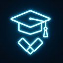 icon_medicine_graduation_cap_glow_effect icon preview