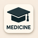 icon_medicine_graduation_cap_minimalist icon preview