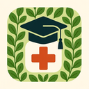 icon_medicine_graduation_cap_organic_pattern icon preview