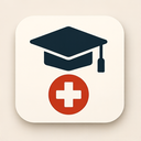 icon_medicine_graduation_cap_symmetrical icon preview