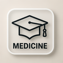 icon_medicine_graduation_cap_transparent icon preview