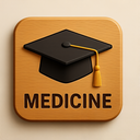 icon_medicine_graduation_cap_wooden icon preview
