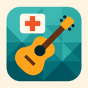 icon_medicine_guitar_geometric icon preview