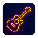 icon_medicine_guitar_neon icon preview