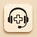 icon_medicine_headphones_elegant icon preview