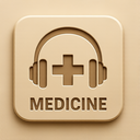 icon_medicine_headphones_embossed icon preview