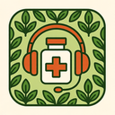 icon_medicine_headphones_organic_pattern icon preview