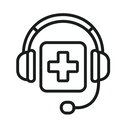 icon_medicine_headphones_outline icon preview