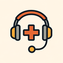 icon_medicine_headphones_vector icon preview