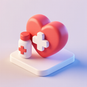 icon_medicine_heart_3d_isometric icon preview