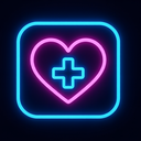 icon_medicine_heart_neon icon preview