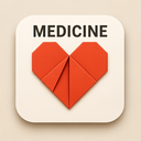 icon_medicine_heart_origami icon preview