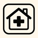 icon_medicine_house_bold icon preview
