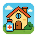 icon_medicine_house_cartoon icon preview