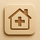 icon_medicine_house_embossed icon preview