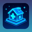 icon_medicine_house_futuristic icon preview