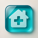 icon_medicine_house_glassy icon preview
