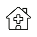 icon_medicine_house_line_art icon preview