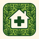 icon_medicine_house_organic_pattern icon preview