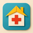 icon_medicine_house_origami icon preview