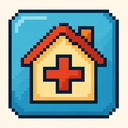 icon_medicine_house_pixel_art icon preview