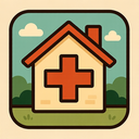 icon_medicine_house_retro icon preview