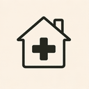 icon_medicine_house_thin icon preview