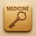 icon_medicine_key_embossed icon preview