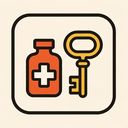 icon_medicine_key_iconic icon preview