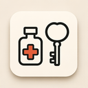 icon_medicine_key_minimalist icon preview