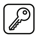 icon_medicine_key_monochrome icon preview